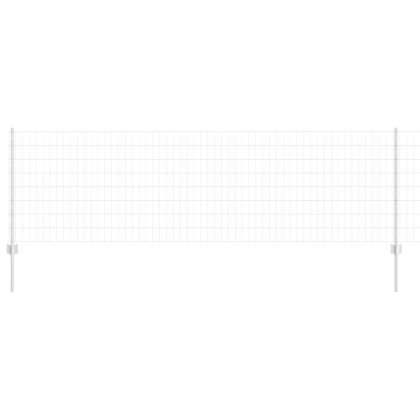 Ограда и колче Сребрист 0,8 x 25 m Стомана