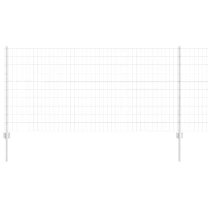 Ограда и колче Сребрист 1 x 25 m Стомана