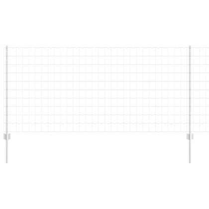 Ограда и колче Сребрист 1 x 25 m Стомана