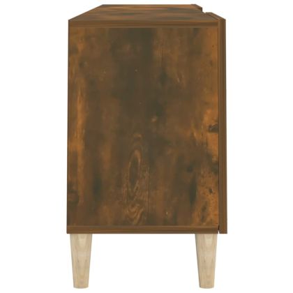 ТB шкаф, опушен дъб, 150x30x50 см, инженерно дърво