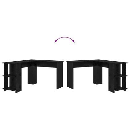 Ъглово бюро Черния дъб 140 x 113,5 x 75 см Инженерно дърво