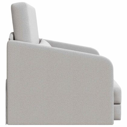 Диван легло Облачно сиво 65 x 80 x 83 см Кадифе