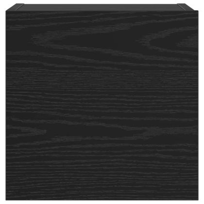 Комплект ТВ шкаф 3 pcs Черния дъб Инженерно дърво