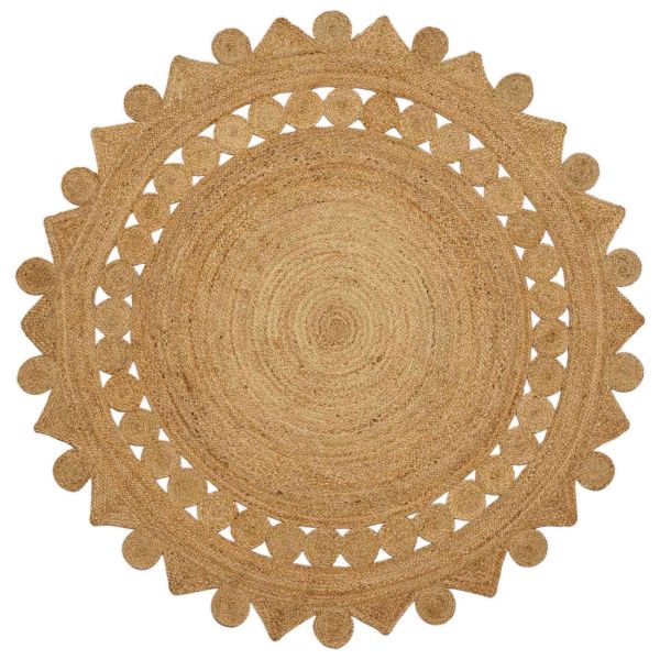 Килим Кафяво Ø 180 см юта