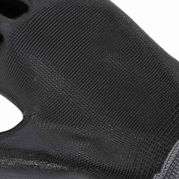 Работни ръкавици 24 pcs Сив и черен 11 / XXL Полиестер