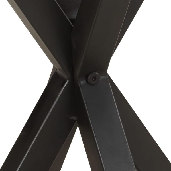 Странична маса, 48x48x56 см, мангово дърво масив