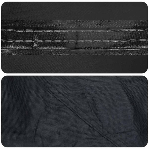 Покривало за градински мебели Черно 130 x 80 x 70 см 600D