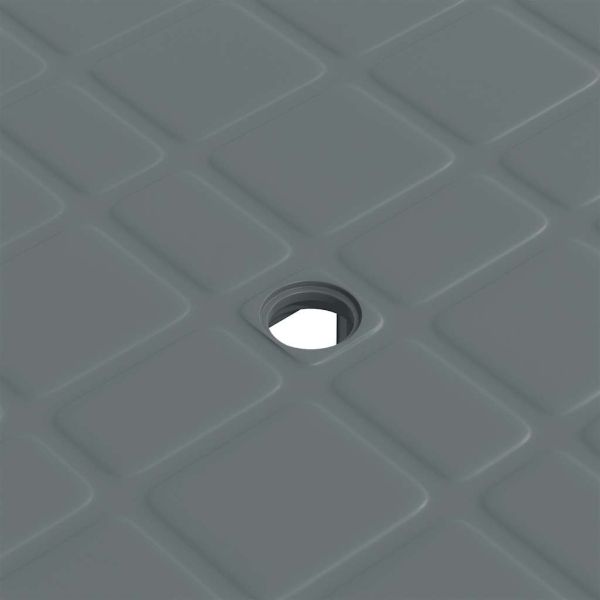 Градинска маса, зелена, 80x75x72 см, пластмаса