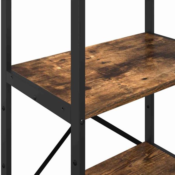 Рафт за книги Димян дъб 56 x 34 x 133,5 см Инженерно дърво