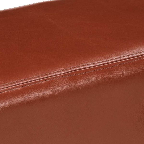 Пейка гимнастическа 160 см кафява естествена кожа акация масив