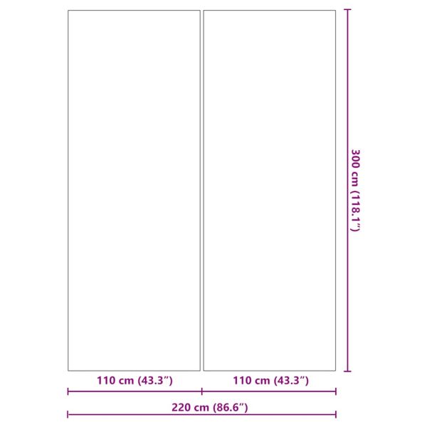 Подложка за басейни светлосива 300x220см полиестерен геотекстил