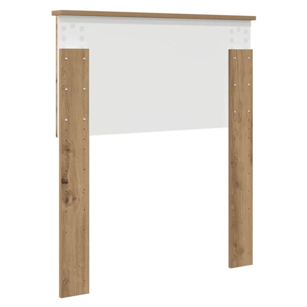 Облегалка за глава с таблото Дъб 75 cm Инженерно дърво