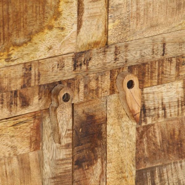 Сайдборд, 110x30x65 см, мангово дърво масив