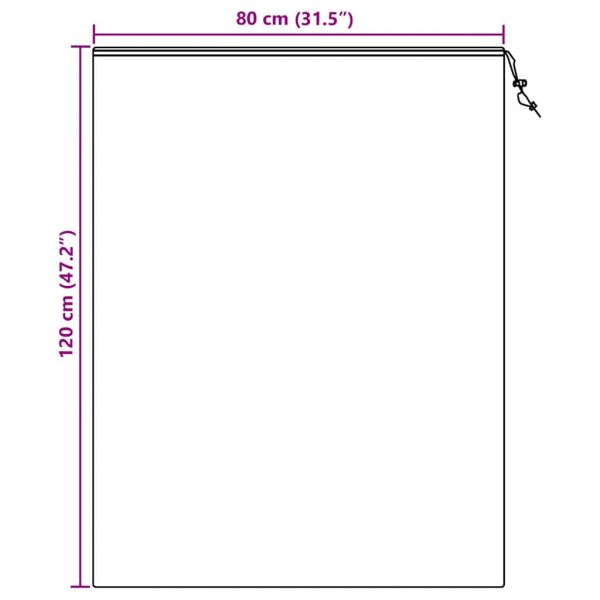 Покривала от флис за защита от студ за растения 10 pcs Зелен