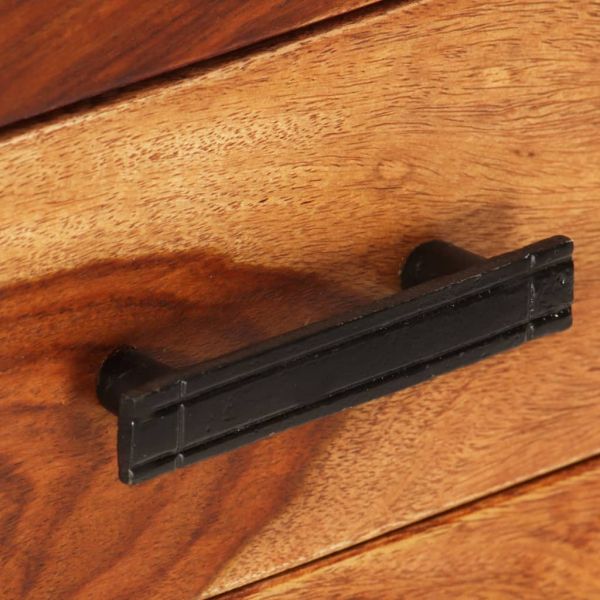 Нощно шкафче, 40x30x50 см, масивно дърво