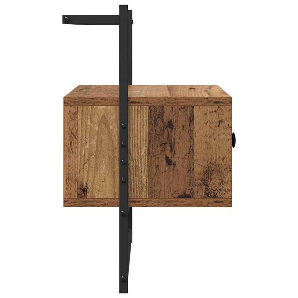 Нощен шкаф Старо дърво 35 x 30 x 51 см Инженерно дърво