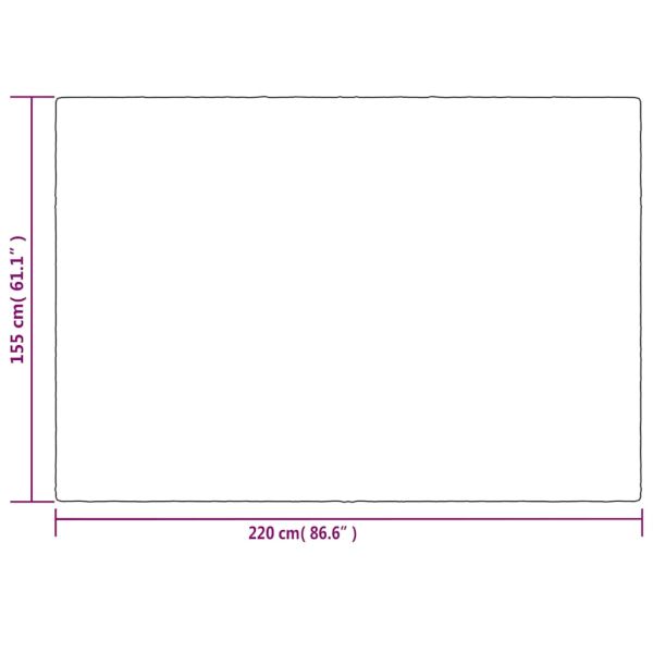 Утежнено одеяло с плик, сиво, 155x220 см, 11 кг, плат