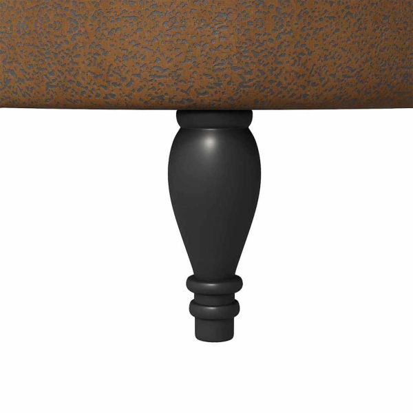 Стол с тапицерия Кафяво 56,5 x 70 x 110 см Изкуствена набук