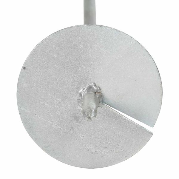 Анкери за земя, 6 бр, 10х60 см, поцинкован метал