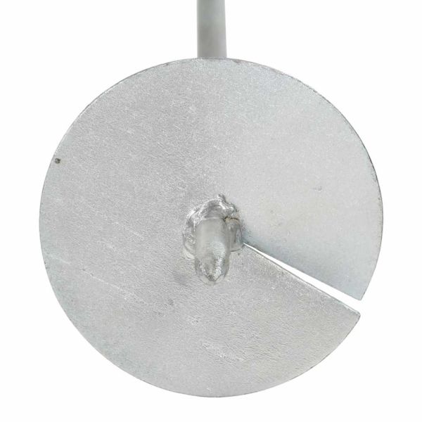 Анкери за земя, 10 бр, 10х60 см, поцинкован метал