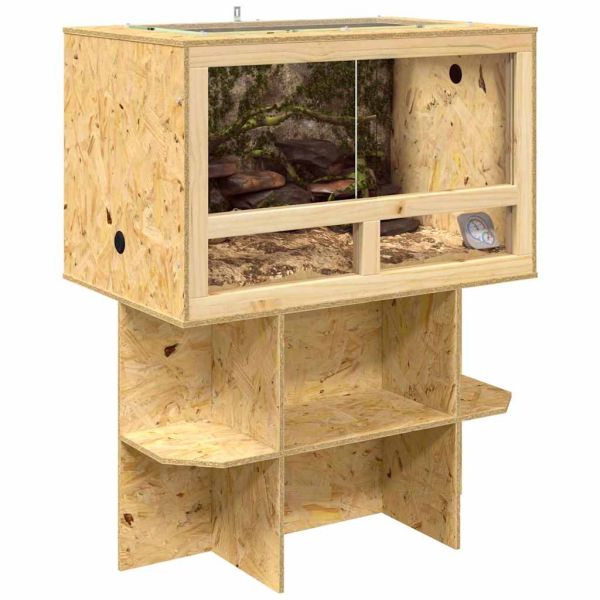 Терариум Кафяво 80 x 50 x 100 см ОСБ