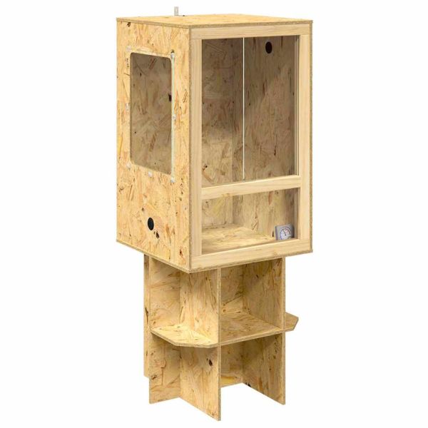 Терариум Кафяво 50 x 50 x 130 см ОСБ