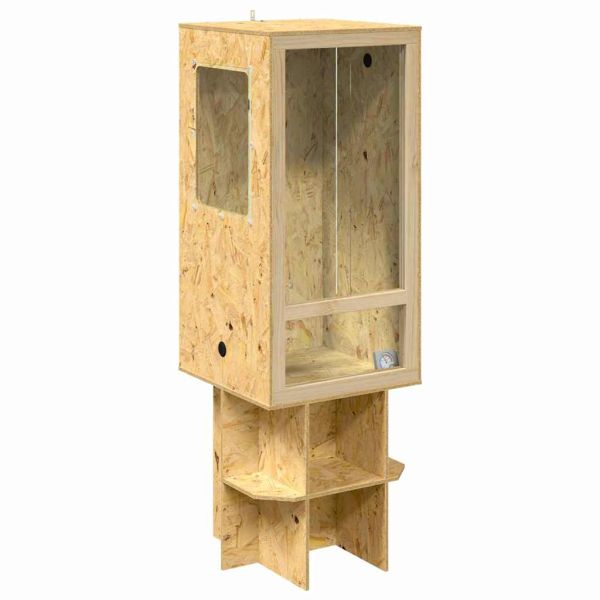 Терариум Кафяво 50 x 50 x 130 см ОСБ