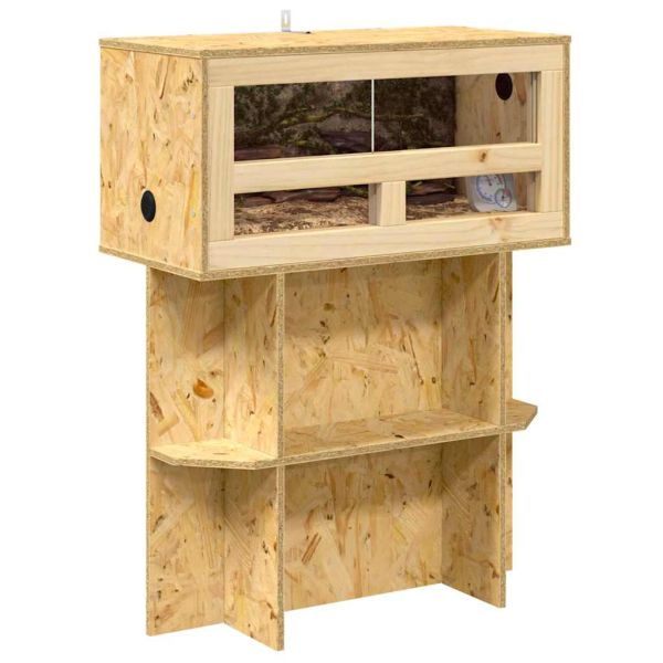 Терариум Кафяво 60 x 30 x 80 см ОСБ