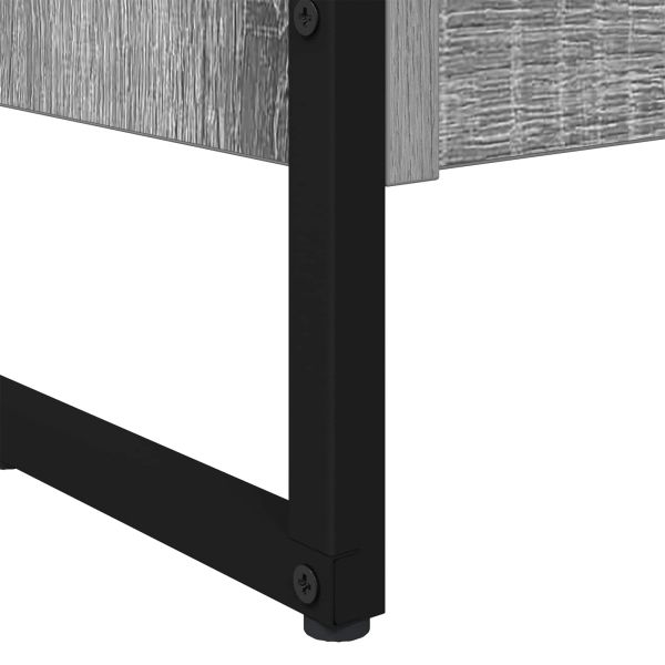 Шкаф за книги 2 pcs Сив Сонома 80 x 30 x 155 см Инженерно дърво