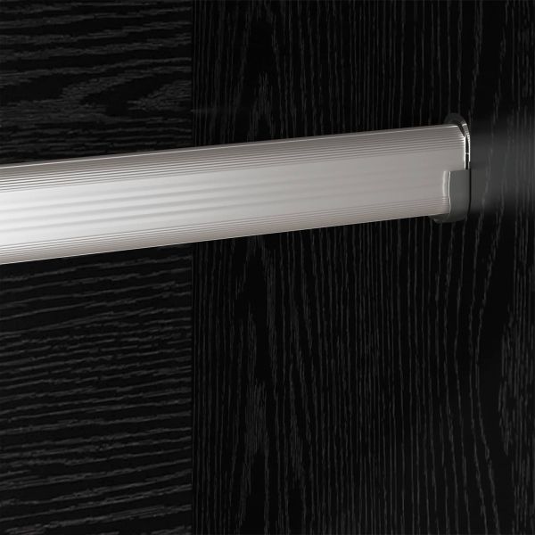 Гардероб 2 pcs Черния дъб 50 x 50 x 200 cm Инженерно дърво