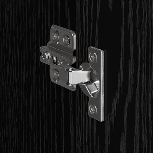 Гардероб 2 pcs Черния дъб 50 x 50 x 200 cm Инженерно дърво