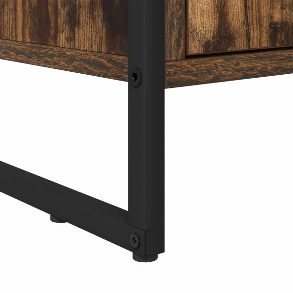 Шкаф за книги 2 pcs Димящ дъб 99,5 x 30 x 108,5 см