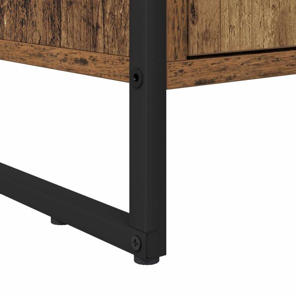 Шкаф за книги 2 pcs Старо дърво 99,5 x 30 x 108,5 см