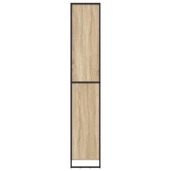 Високи шкафове 2 pcs Сонома 60 x 36 x 300 см Инженерно дърво