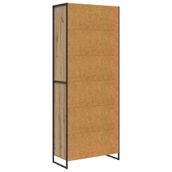 Високи шкафове 2 pcs Дъб Артизан 60 x 36 x 300 см