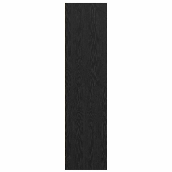 Гардероб с чекмедже Черния дъб 80 x 50 x 200 см Инженерно дърво