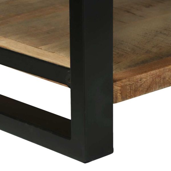 Съхранителна кутия Кафяво Масивна дървесина от манго