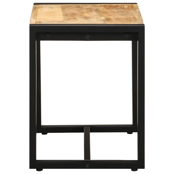 Пейка 60x35x45 cm Масивна груба дървесина Манго