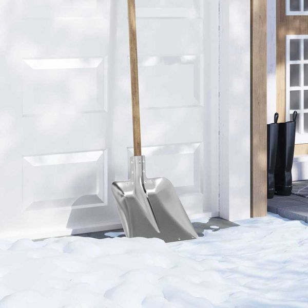 Глава на лопата 4 pcs Сребрист 45 x 38 см Алуминий