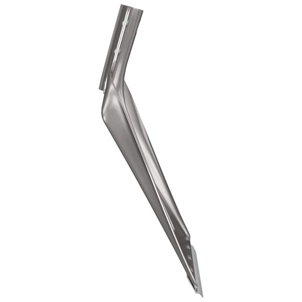 Глава на лопата 4 pcs Сребрист 45 x 38 см Алуминий