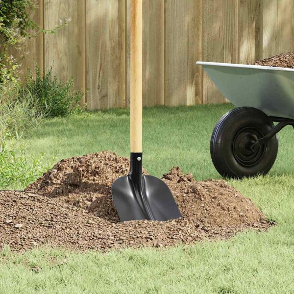 Глава на лопата Черно 34,5 x 24 см Прахово боядисана стомана