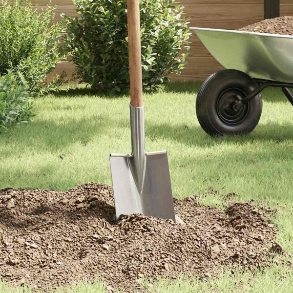 Глава на лопата Сребрист 43 x 17 см Прахово боядисана стомана