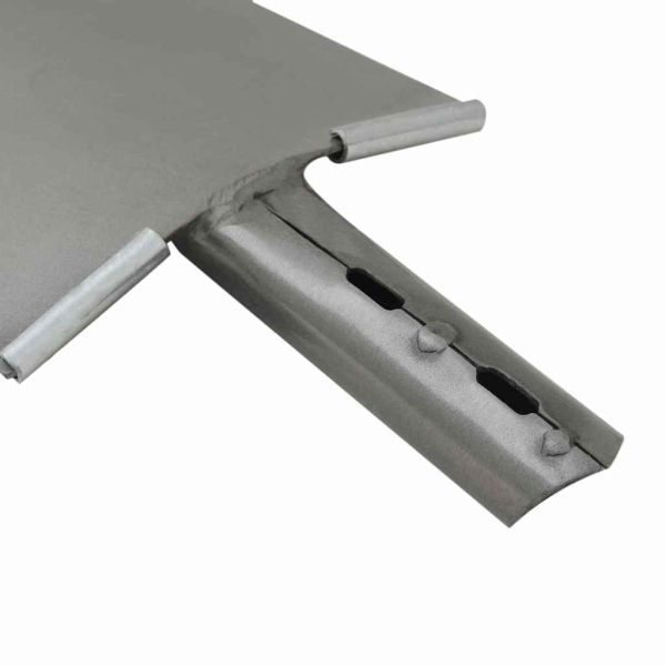 Глава на лопата 4 pcs Сребрист 43 x 17 см