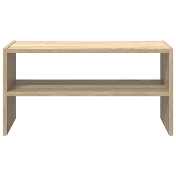 Стелаж за обувки, стифиращи, дъб сонома, 60x30x30,5 см