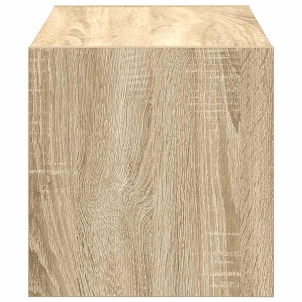 Стелаж за обувки, стифиращи, дъб сонома, 60x30x30,5 см