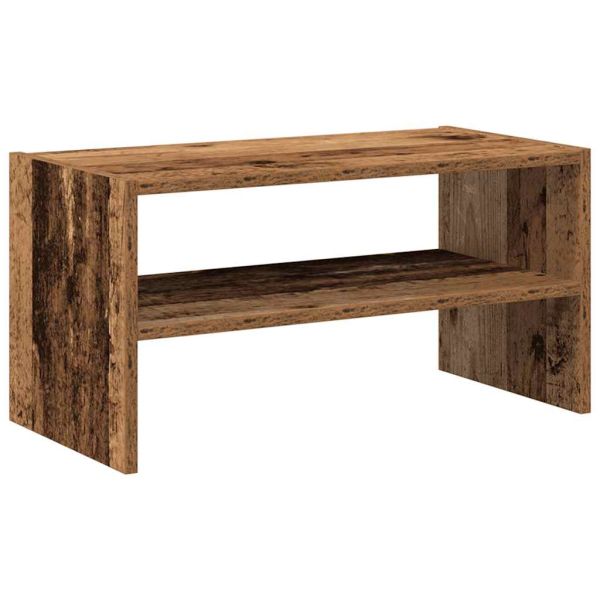 Стелаж за обувки, стифиращи, старо дърво, 60x30x30,5 см