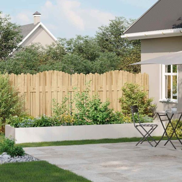 Кашпа, 360x80x40 см, неръждаема стомана