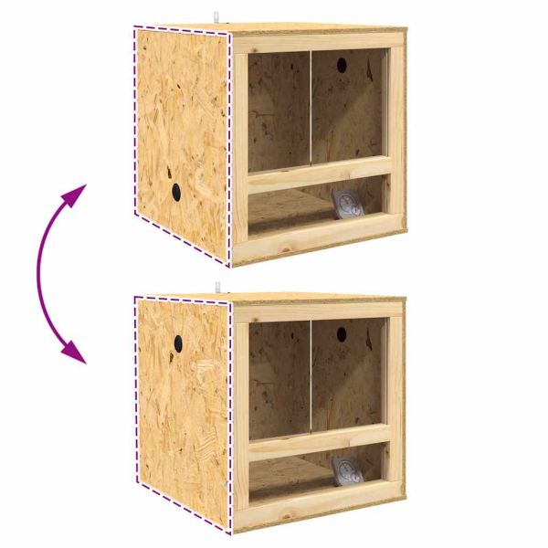 Терариум Кафяво 50 x 50 x 50 cm ОСБ