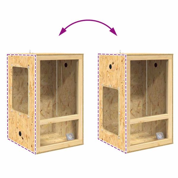 Терариум Кафяво 50 x 50 x 80 cm ОСБ