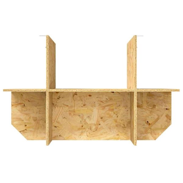 Основна за терариум Кафяво 80 x 50 x 50 см ОСБ